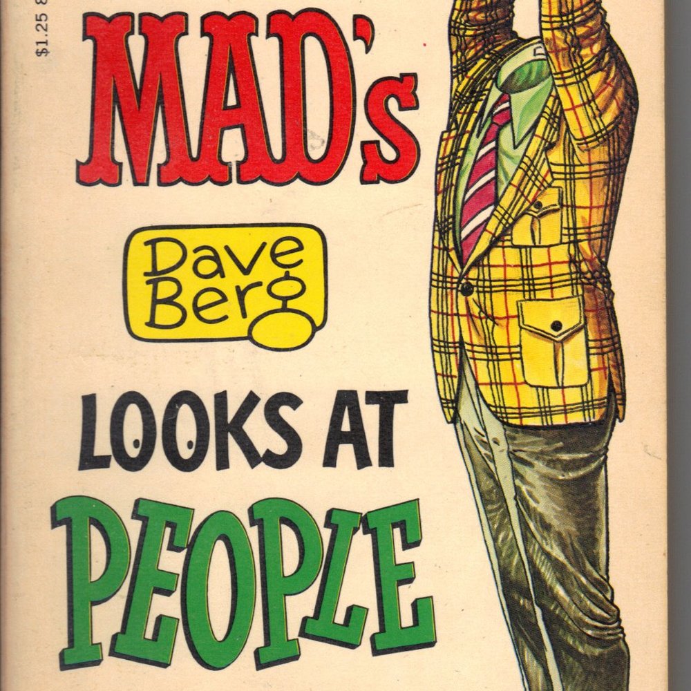 Mad's Dave Berg, Looks at People - Warner Books 1975